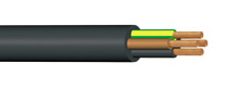 Rubber energy cables